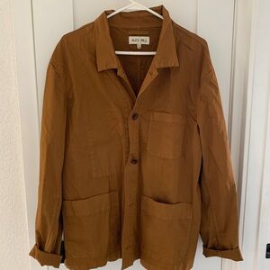 Alex Mill Men's brown chore coat/ work jacket XL